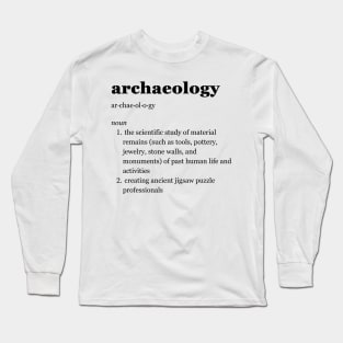 Archeology Long Sleeve T-Shirt